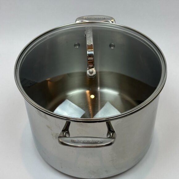 Cuisinart Chef’s Classic 10 Qt Stainless Steel Covered Stockpot 76610-26G EXC - Picture 7 of 14